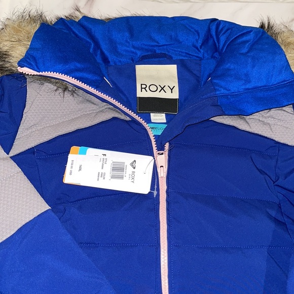 🔥ROXY Girl's Bamba Girl Snow Jacket NWT - Picture 3 of 6